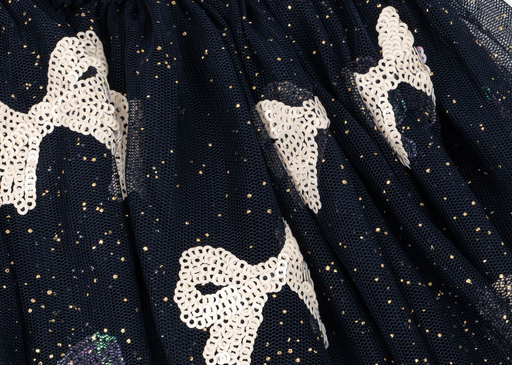 Konges Sløjd A/S Rokjes - Geweven bowie night sky sequin