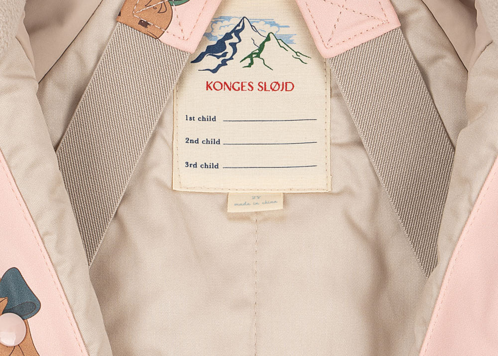 Konges Sløjd A/S Sneeuwkleding bow kitty pink