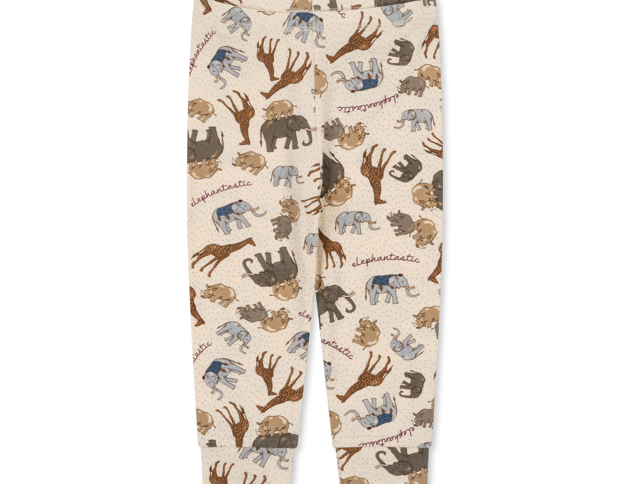 Konges Sløjd A/S JERSEY PANTS elephantastic