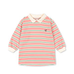 Konges Sløjd A/S Jersey Jurken blush bound stripe