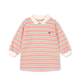 Konges Sløjd A/S Jersey Jurken blush bound stripe