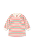 Konges Sløjd A/S JERSEY DRESSES blush bound stripe
