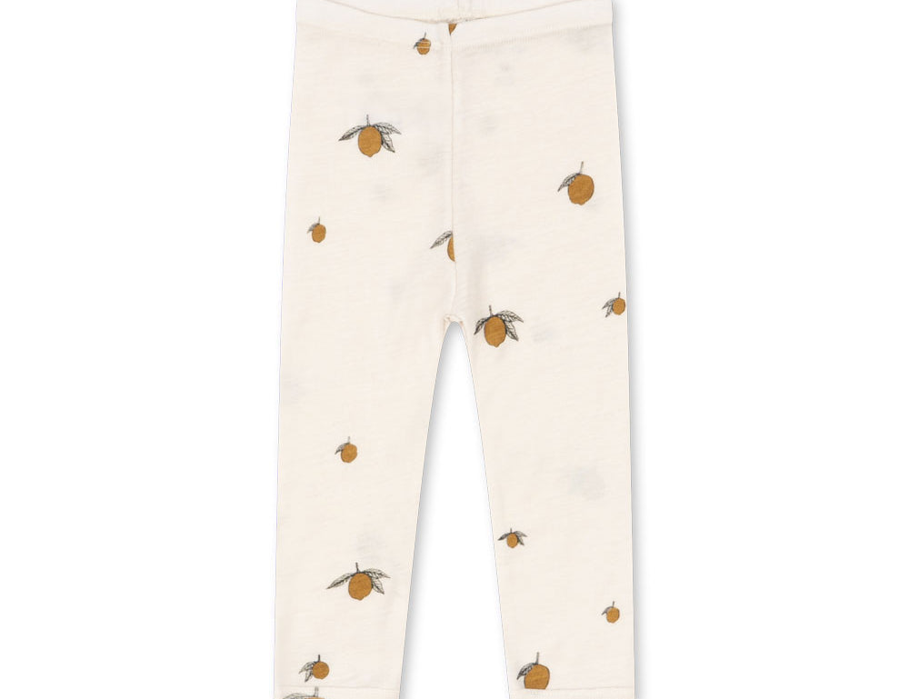 Konges Sløjd A/S JERSEY PANTS lemon