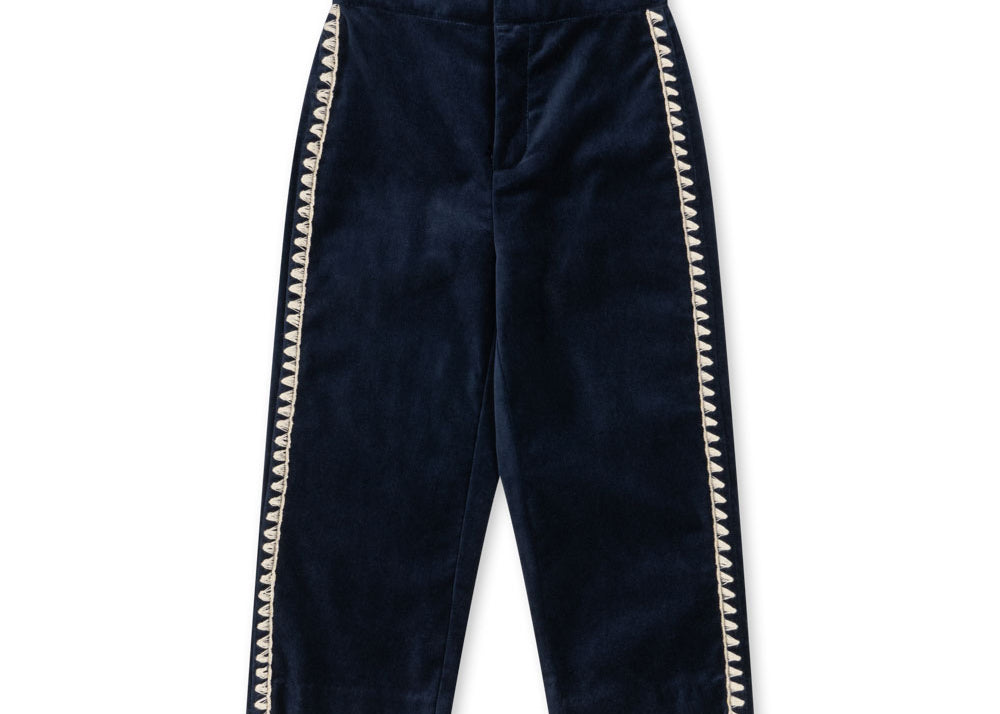 Konges Sløjd A/S Geweven Broeken navy blazer