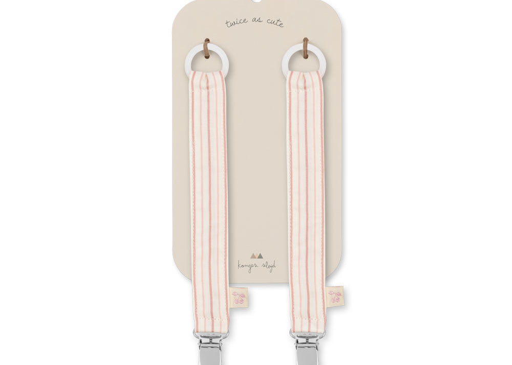 Konges Sløjd A/S Fopspenen stripie petite rose