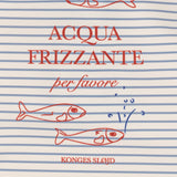 Konges Sløjd A/S UV ONESIES stripe bluie