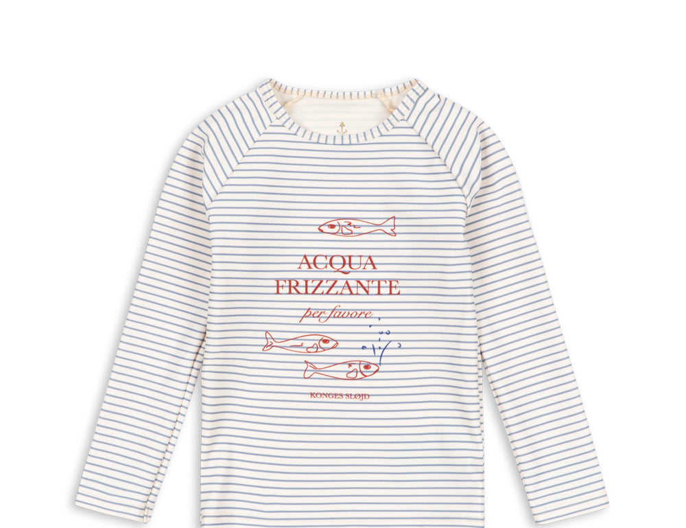 Konges Sløjd A/S UV SWIMBLOUSES stripe bluie