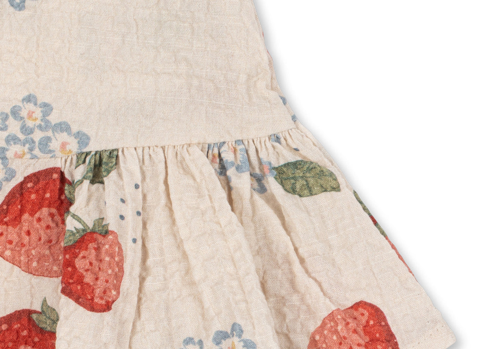 Konges Sløjd A/S WOVEN SHORT SLEEVE SHIRTS marmelade sun