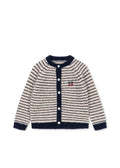Konges Sløjd A/S KNITTED CARDIGANS navy stripe