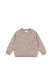 Konges Sløjd A/S KNITTED BLOUSES & VESTS oatmeal melange
