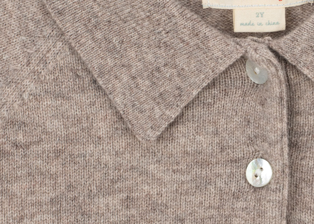 Konges Sløjd A/S Gebreide Shirts En Vesten oatmeal melange