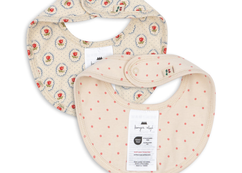 Konges Sløjd A/S Kwijlslabbetjes pirouette dot