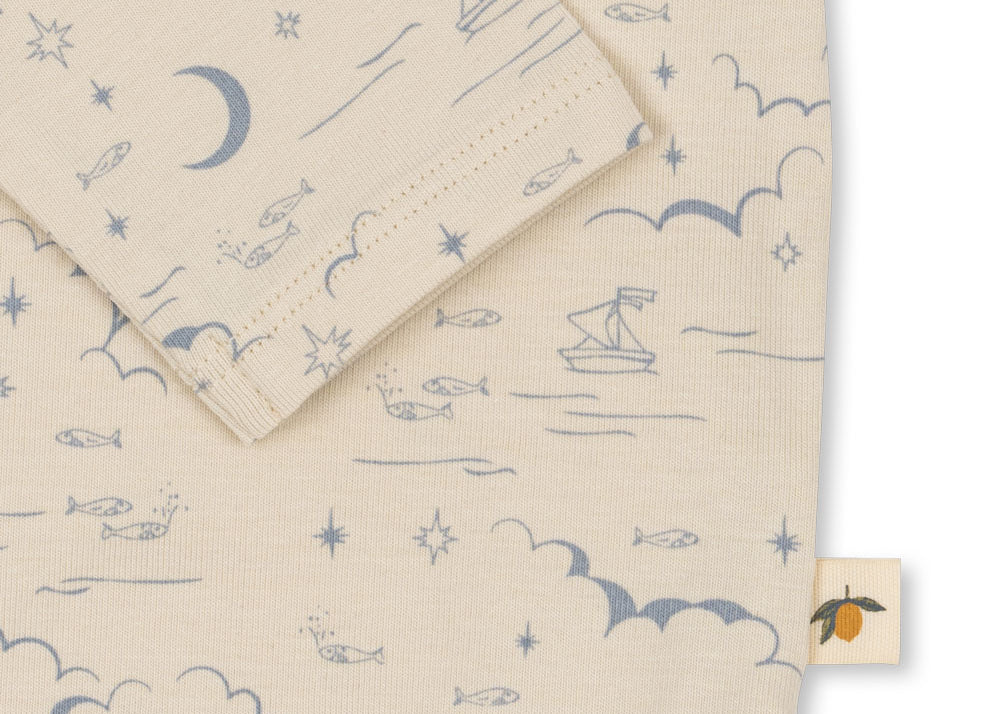 Konges Sløjd A/S Rompers cielo marino