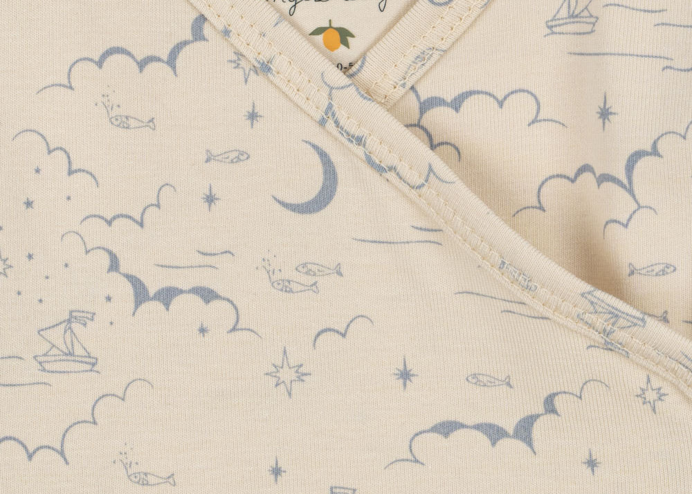 Konges Sløjd A/S Onesies cielo marino