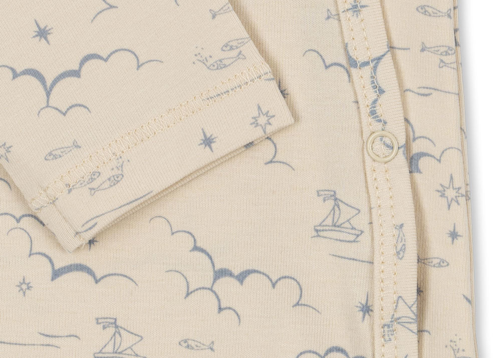 Konges Sløjd A/S Onesies cielo marino