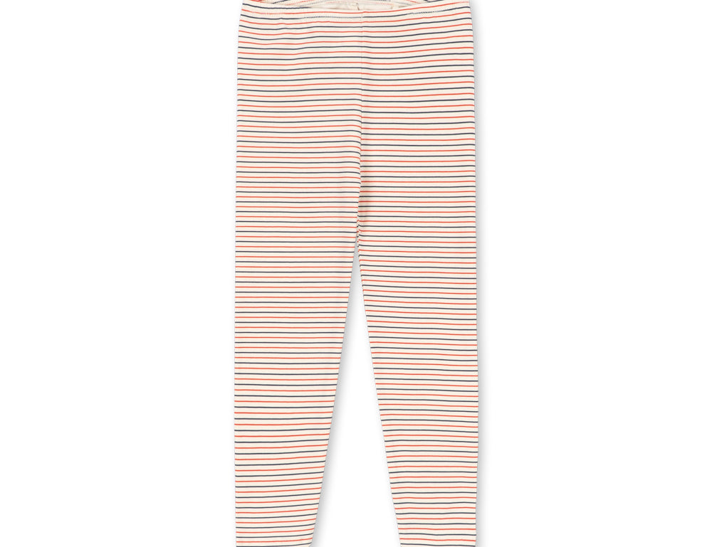 Konges Sløjd A/S JERSEY PANTS stripe tricolore petit