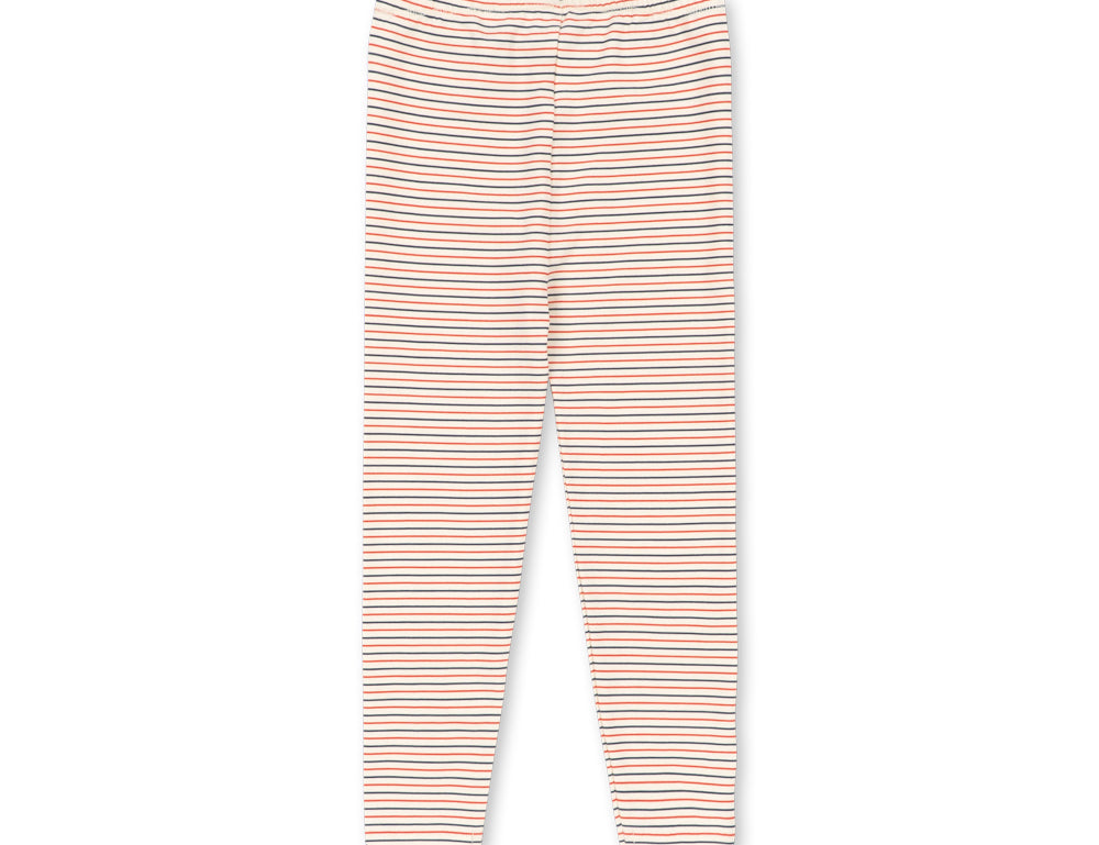 Konges Sløjd A/S JERSEY PANTS stripe tricolore petit