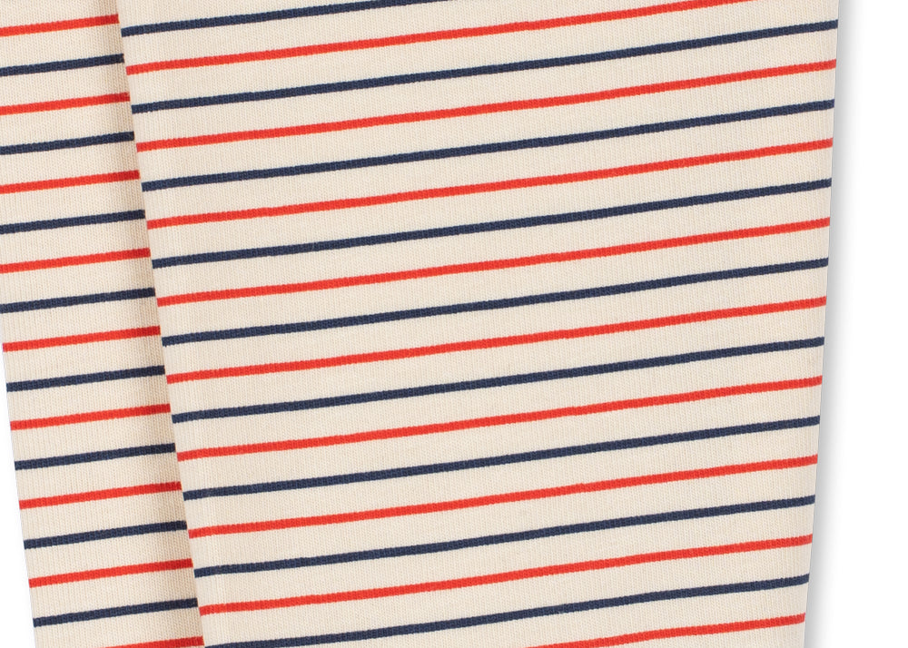 Konges Sløjd A/S JERSEY PANTS stripe tricolore petit