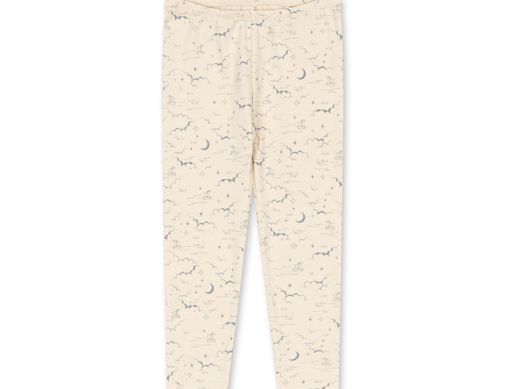 Konges Sløjd A/S JERSEY PANTS cielo marino
