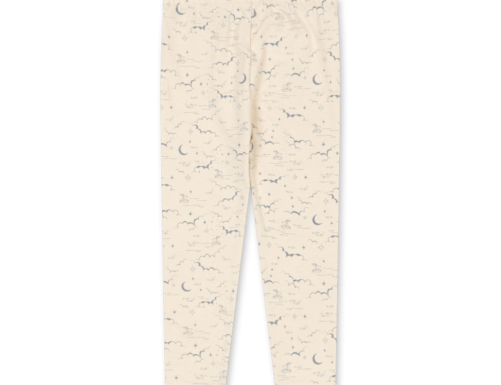 Konges Sløjd A/S JERSEY PANTS cielo marino