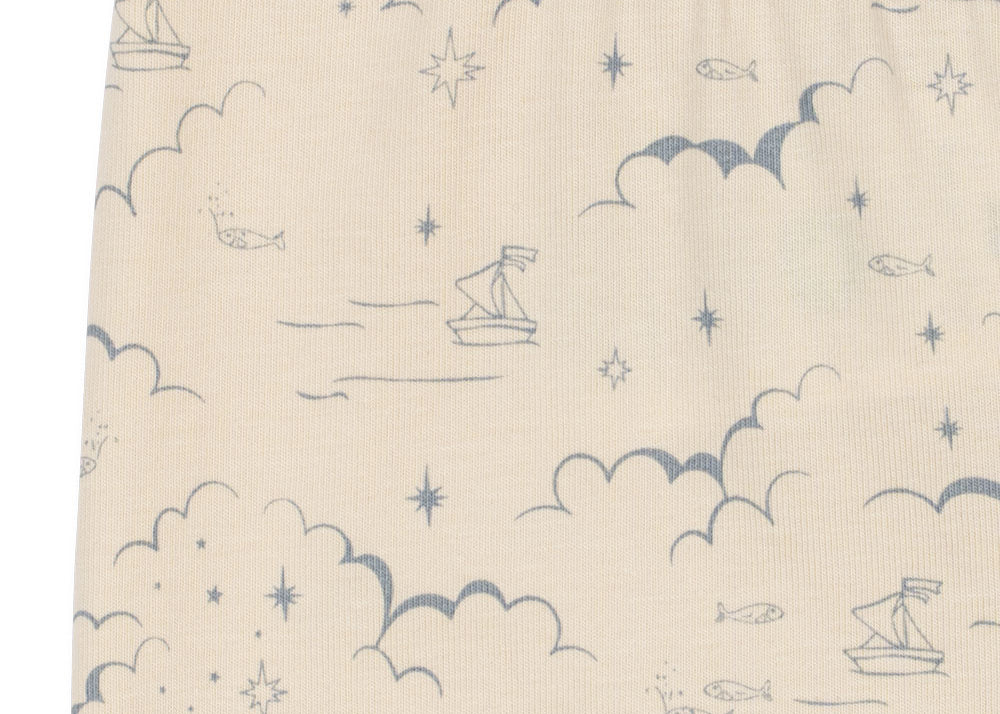 Konges Sløjd A/S Jersey Broeken cielo marino