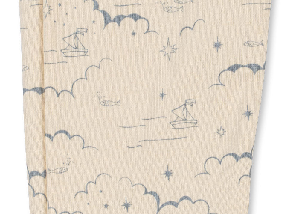 Konges Sløjd A/S Jersey Broeken cielo marino