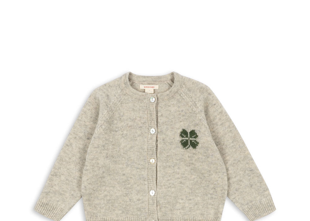 Konges Sløjd A/S Gebreide Cardigans off white melange