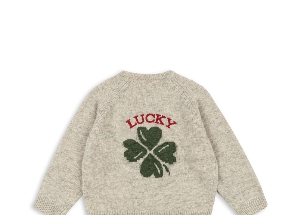 Konges Sløjd A/S Gebreide Cardigans off white melange