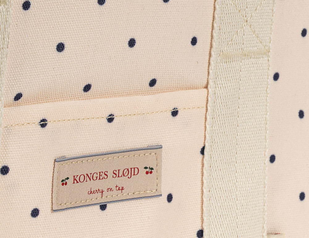 Konges Sløjd A/S THERMO BAG navy dot