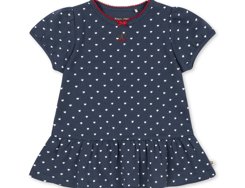 Konges Sløjd A/S JERSEY T-SHIRTS heart blues