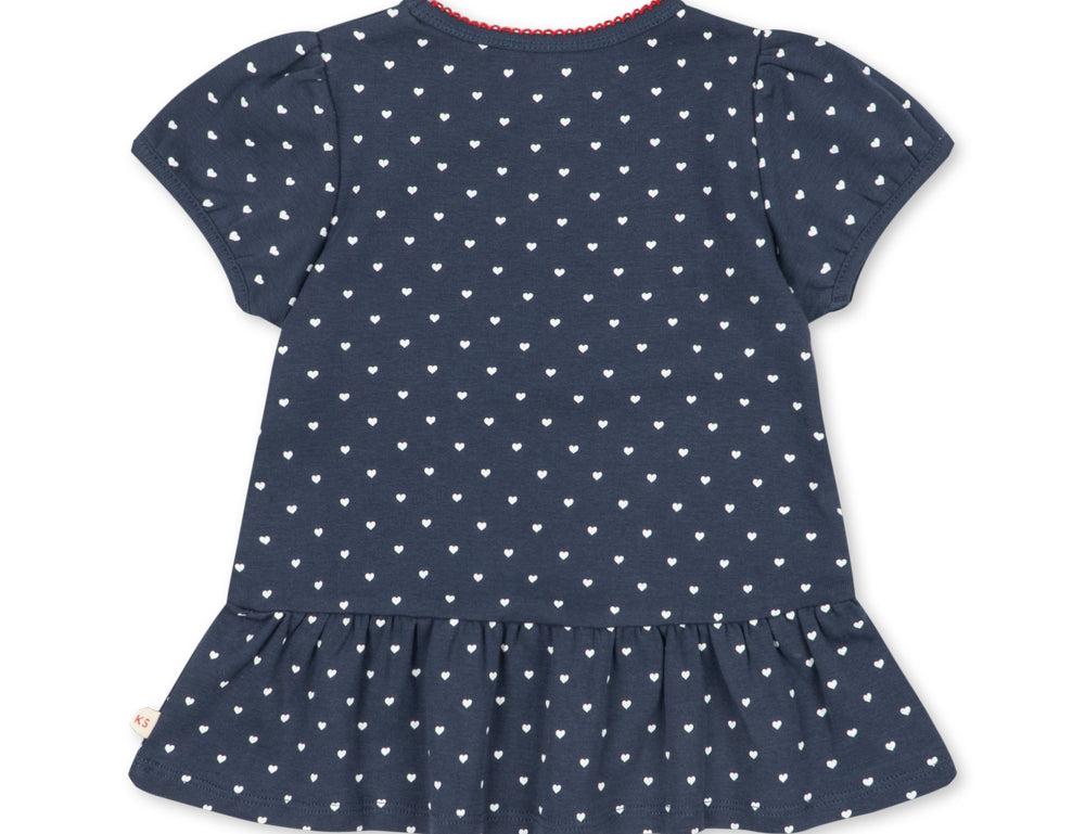 Konges Sløjd A/S JERSEY T-SHIRTS heart blues