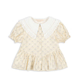 Konges Sløjd A/S WOVEN SHORT SLEEVE SHIRTS ciel mirage