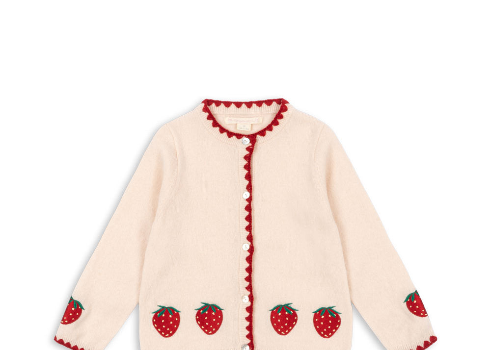 Konges Sløjd A/S Gebreide Cardigans buttercream