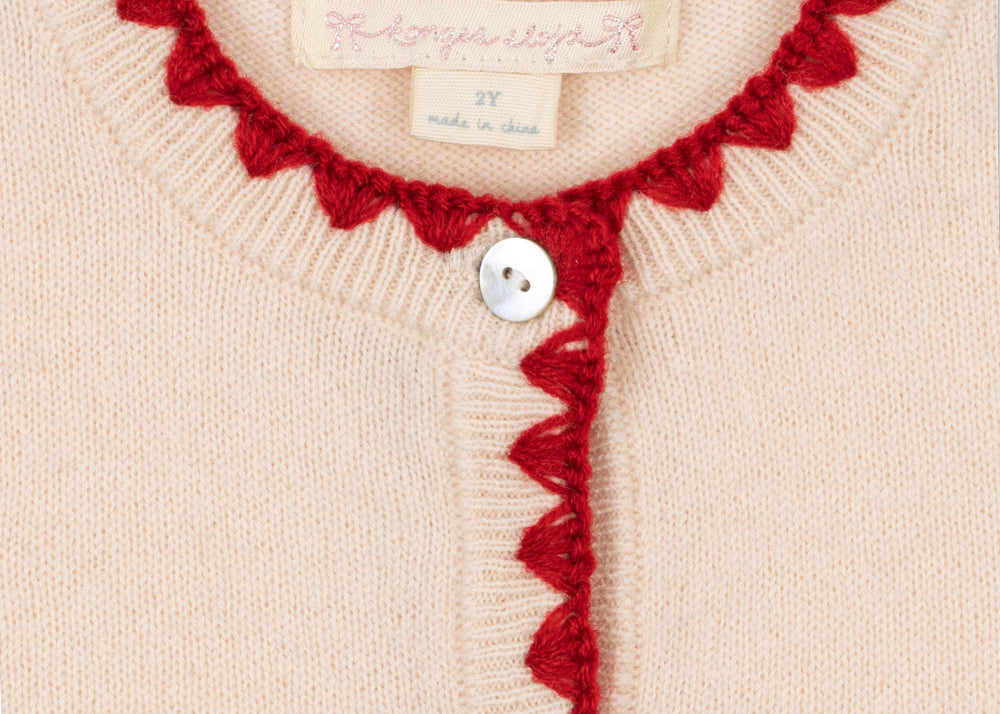 Konges Sløjd A/S Gebreide Cardigans buttercream