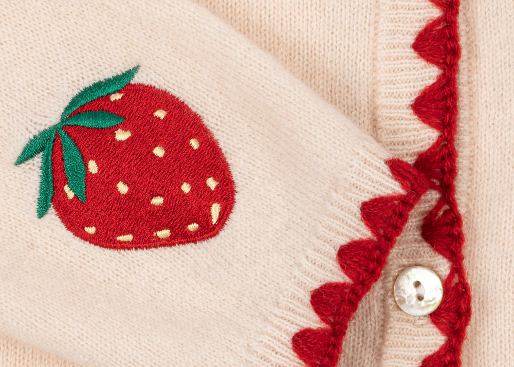 Konges Sløjd A/S Gebreide Cardigans buttercream