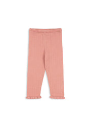 Konges Sløjd A/S KNITTED PANTS rosette
