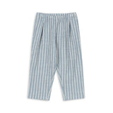 Konges Sløjd A/S WOVEN PANTS trio bleu stripe