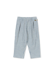 Konges Sløjd A/S WOVEN PANTS trio bleu stripe