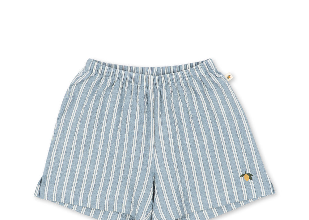 Konges Sløjd A/S WOVEN SHORTS & BLOOMERS trio bleu stripe