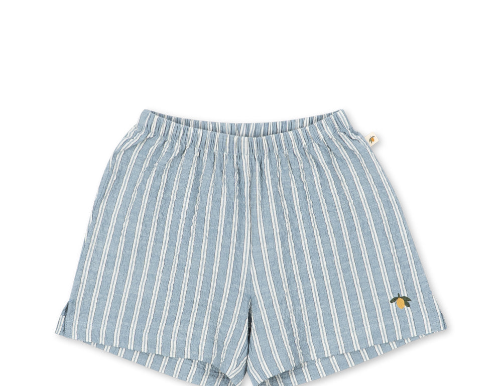 Konges Sløjd A/S WOVEN SHORTS & BLOOMERS trio bleu stripe