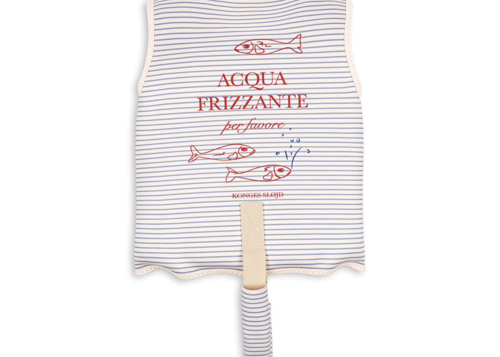 Konges Sløjd A/S FLOAT VEST & BELTS stripe bluie