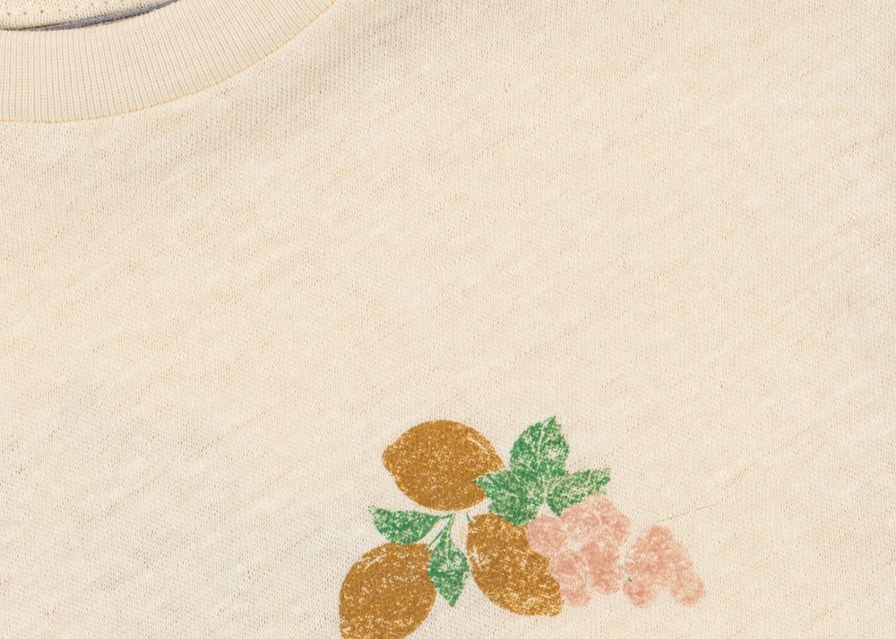 Konges Sløjd A/S JERSEY T-SHIRTS buttercream/juicy