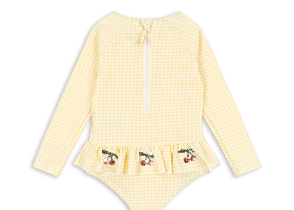 Konges Sløjd A/S Badpakken banana almond check