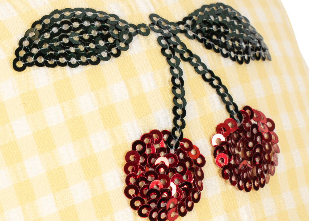 Konges Sløjd A/S Uv-Zwemhoedjes banana almond check