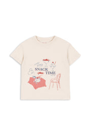 Konges Sløjd A/S JERSEY T-SHIRTS buttercream