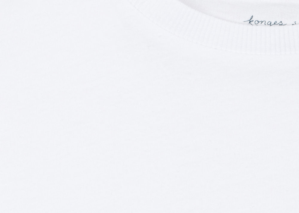Konges Sløjd A/S JERSEY T-SHIRTS optic white