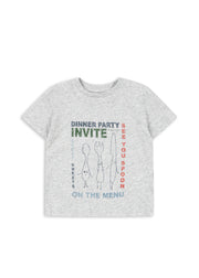 Konges Sløjd A/S JERSEY T-SHIRTS grey melange