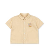 Konges Sløjd A/S WOVEN SHORT SLEEVE SHIRTS sea mist