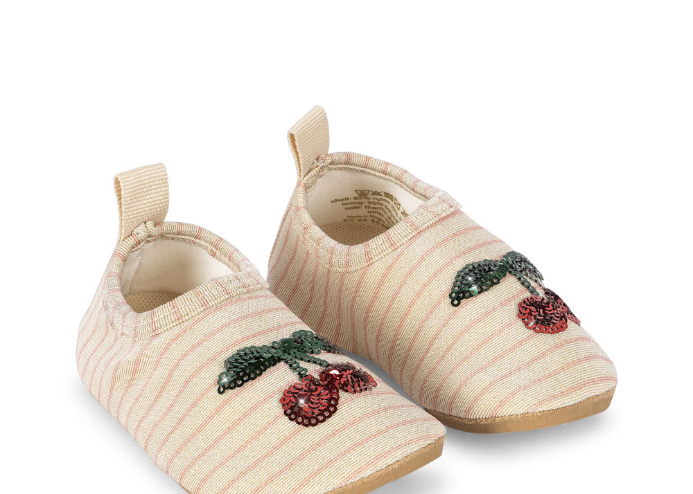 Konges Sløjd A/S UV SWIMSHOES rose stripe