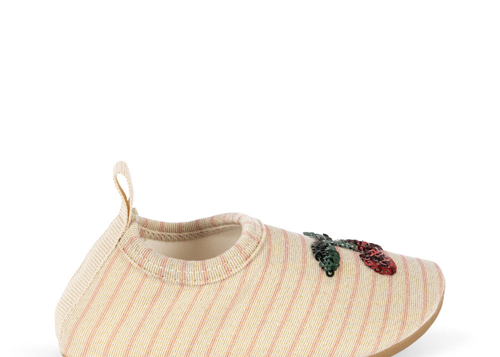 Konges Sløjd A/S UV SWIMSHOES rose stripe